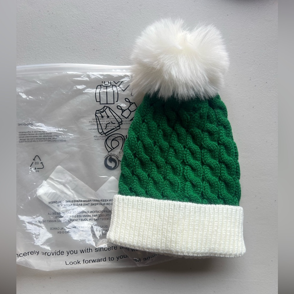 Christmas Knitted Hat for Baby, Santa Hat for Kid Toddler Baby, Xmas.